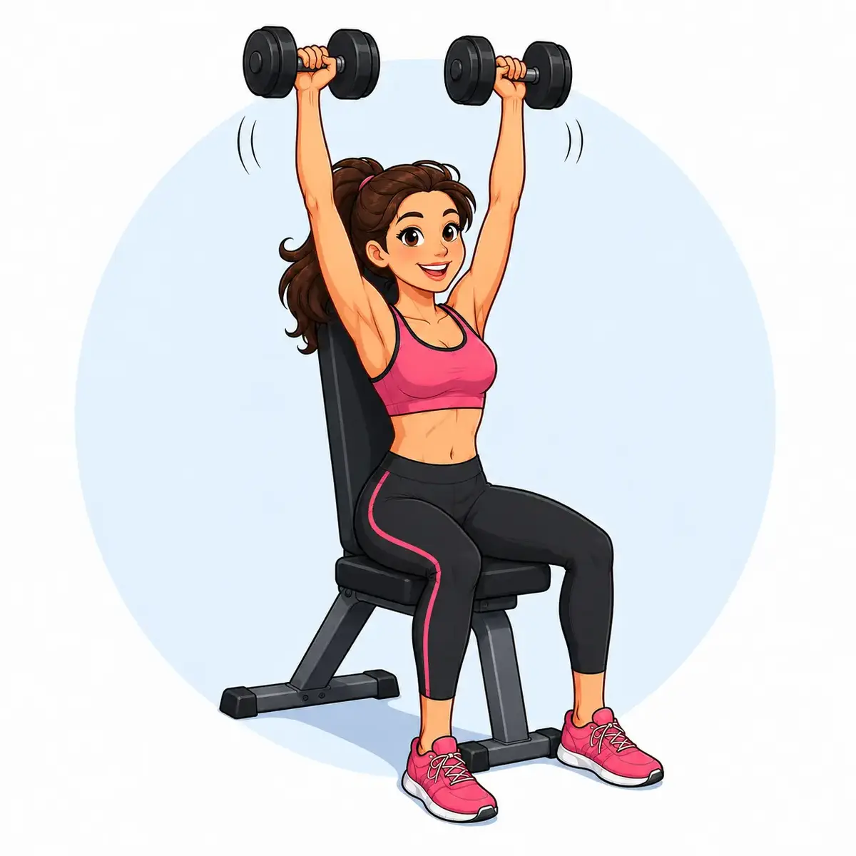 Shoulder press (potisak iznad glave)