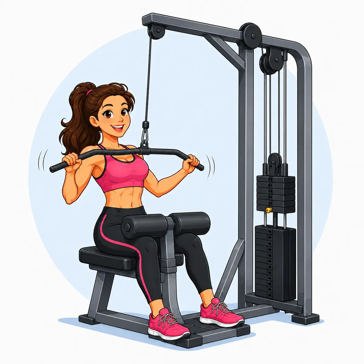 Lat pulldown (povlačenje prema dolje)